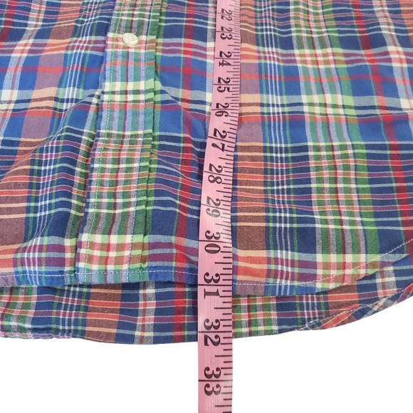 Brooks Brothers Long Sleeve Button Up Shirt Mens Multicolor L Plaid Classic City - Picture 7 of 9
